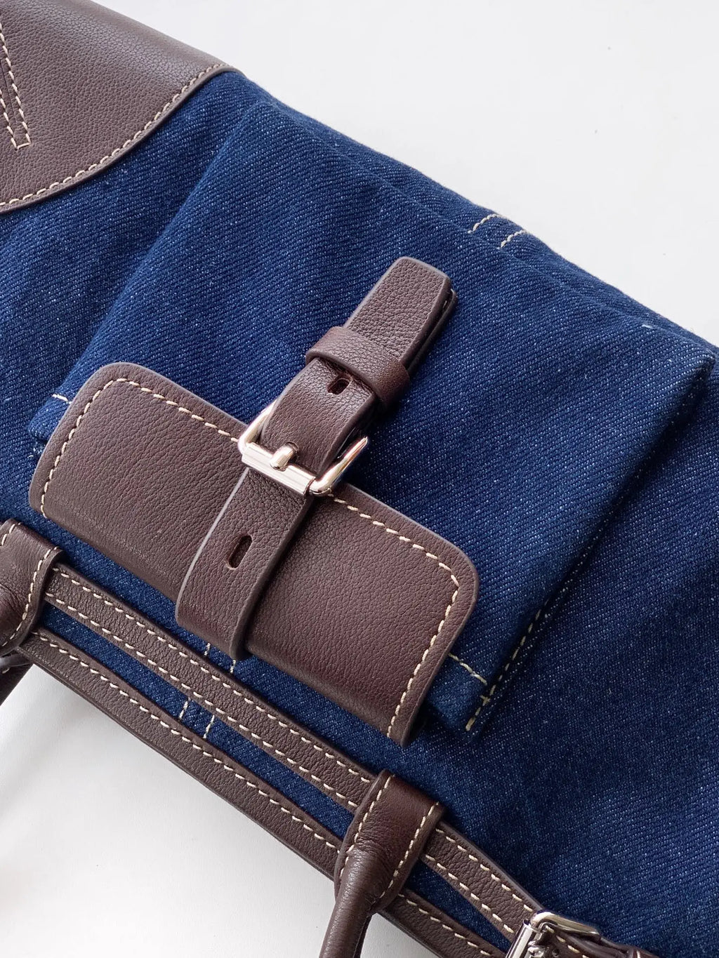 PU Leather Satchel Purse, Multi-Layer Compartments