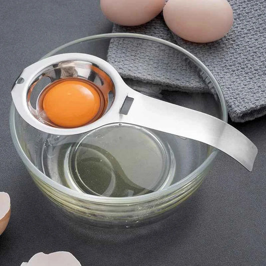 Egg Separator Egg Yolk White Filter 304 Stainless Steel Yolk Separator Egg Divider Sieve Baking Cooking Tools Kitchen Gadgets