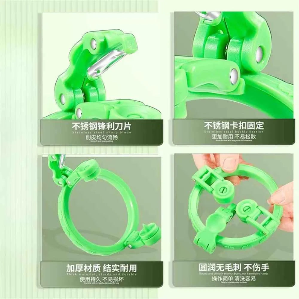 Fruit & Vegetable Tools Handheld Rotating Peeler for Apple Pear Kitchen Gadget Fruit Spiralizer Peeler Machine Gift Ideas