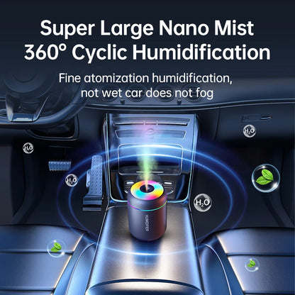180ML Mini USB Humidifier & Aroma Diffuser, Mist Maker with LED Light