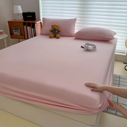 Solid Color Fitted Sheet | Single to Queen