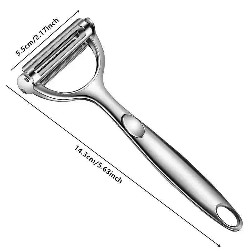 High Quality Stainless Steel Potato Cucumber Carrot Grater Julienne Peeler Vegetables Fruit Peeler Vegetable Slicer