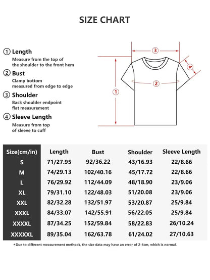 Men's Y2K Heavy Tee — Short Sleeve Round Neck Graphic T-Shirt