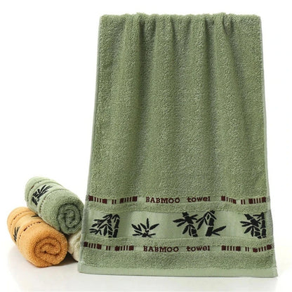 Single Piece Bamboo Fiber Towel, Thickened Quick Dry Absorbent Luxury Soft - Bath Towel