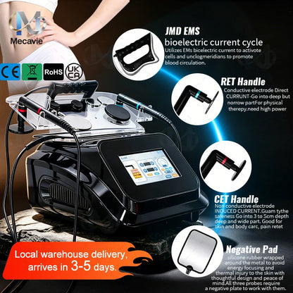 448KHz RF Device, Multi-Handle EMS Beauty System