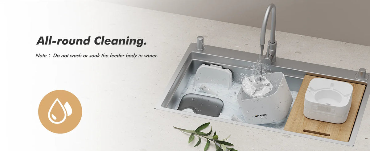 4.5L Smart Automatic Feeder, App Remote Control