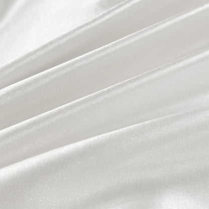 High-end Mulberry Silk Bed Sheet and Pillowcase or Only A Bedsheet Luxury Stain Silky Bed Sheet Set Queen Beautify Skin Bedsheet