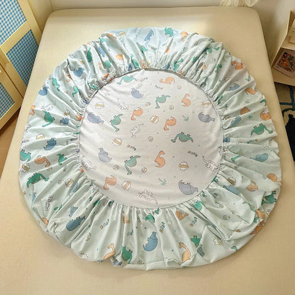Kawaii Dinosaur Fitted Sheet | Kids Mattress Cover