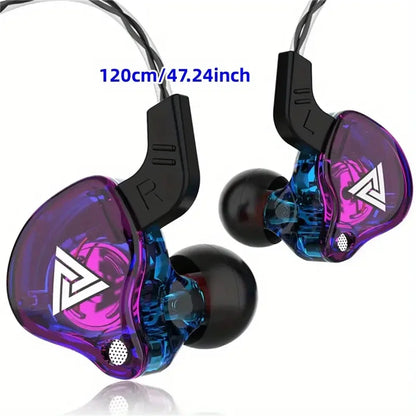 QKZ AK6 Copper Driver HiFi Wired Earphones