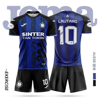 joma Homer soccer jersey short-sleeved shirt + shorts set 3DT T-shirt children's training uniform team match soccer jersey