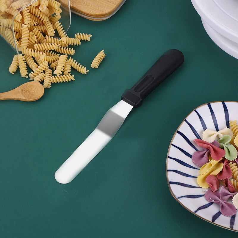 27cm Stainless Steel Cream Spatula Icing Smoother Frosting Knife Cake Decorating Tools Cake Butter Baking Kitchen Accessories