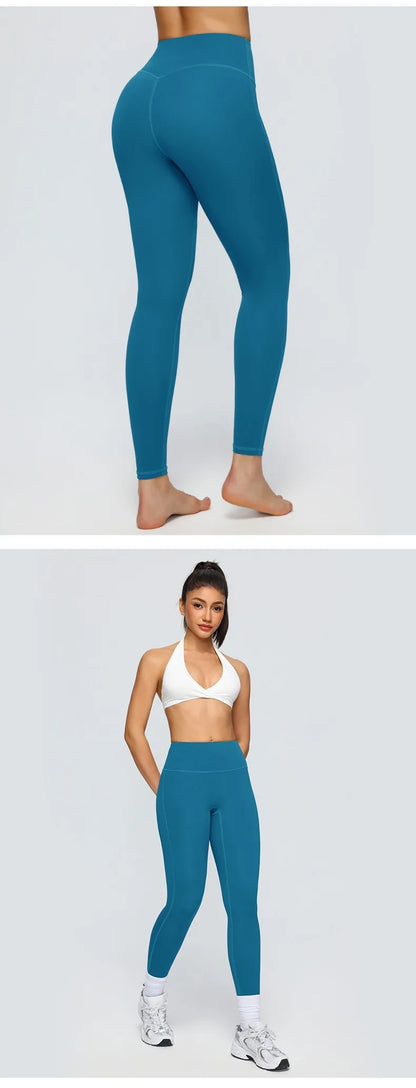 Women’s Naked-Skin Yoga Leggings — High Stretch Butt Lifting Fitness Pants