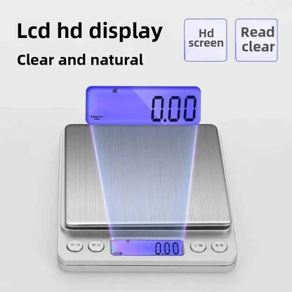 Coffee Scale Kitchen Accessories  Electronic Scale LCD Display Mini Digital Weight Bakeware Measuring Tool Kitchen Scale Balance