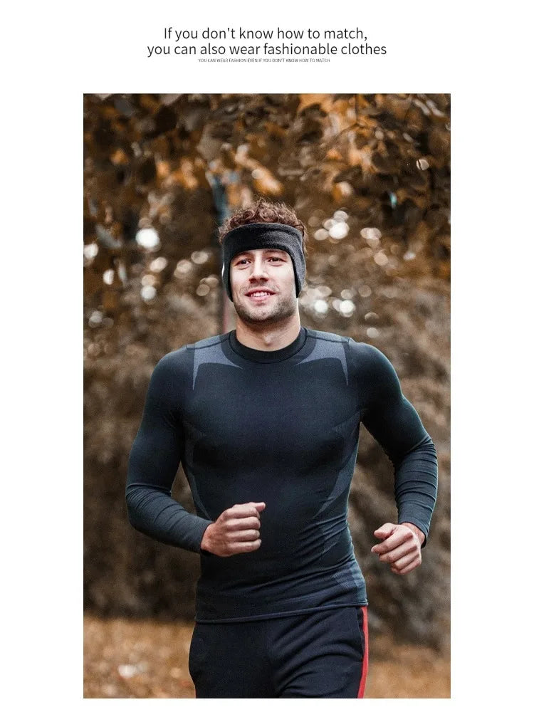 Winter Men's Padded And Thickened Ear Warmers To Prevent Cold And Wind Warm Ear Muffs