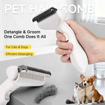 Pet Knot Comb for Long & Short-Haired Pets