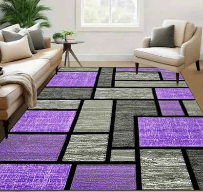 Geometric Large Carpet Light Luxury European and Carpet Home Sofa and Tea Table Mat Indoor Outdoor Carpet Floor Mat Decoration