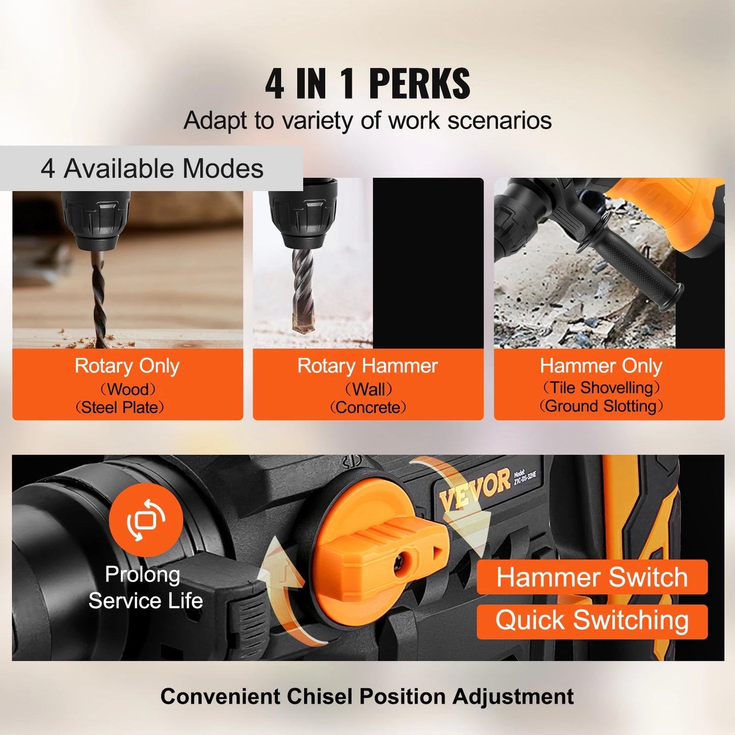 Hydraulic Bottle Jack 6/8/12/20 Ton Heavy Duty Steel Hydraulic Ram Jack with Safety Valve for Car Truck SUV