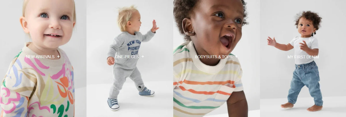 Baby Boys Polo Shirt & Denim Shorts 2-Piece Set