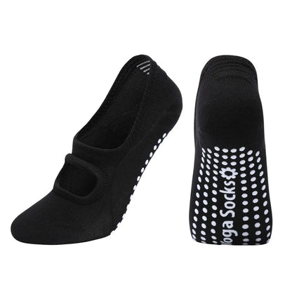 Backless aerobics Pilates socks dance trampoline fitness socks floor socks invisible yoga socks