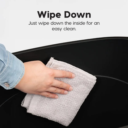 Large Top Entry Cat Litter Box — Litter Catching Lid, Scoop & Enclosed Design for Easy Cleanup