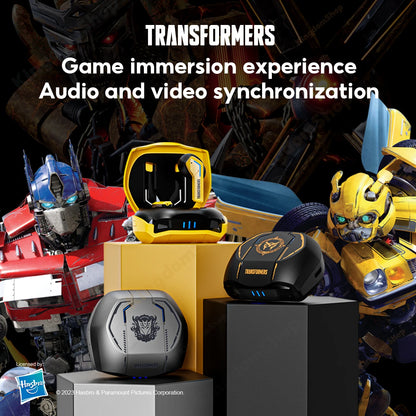 Transformers TF-T06 Gaming Wireless Earbuds – Bluetooth 5.3, Low Latency, HiFi, ENC Mic