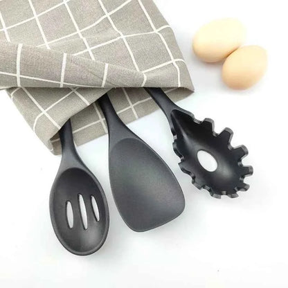 12PCS Silicone Cookware Set Kitchen Cooking Tools Baking Tools Tableware Silicone Shovel Spoon Scraper Kitchen Accessories