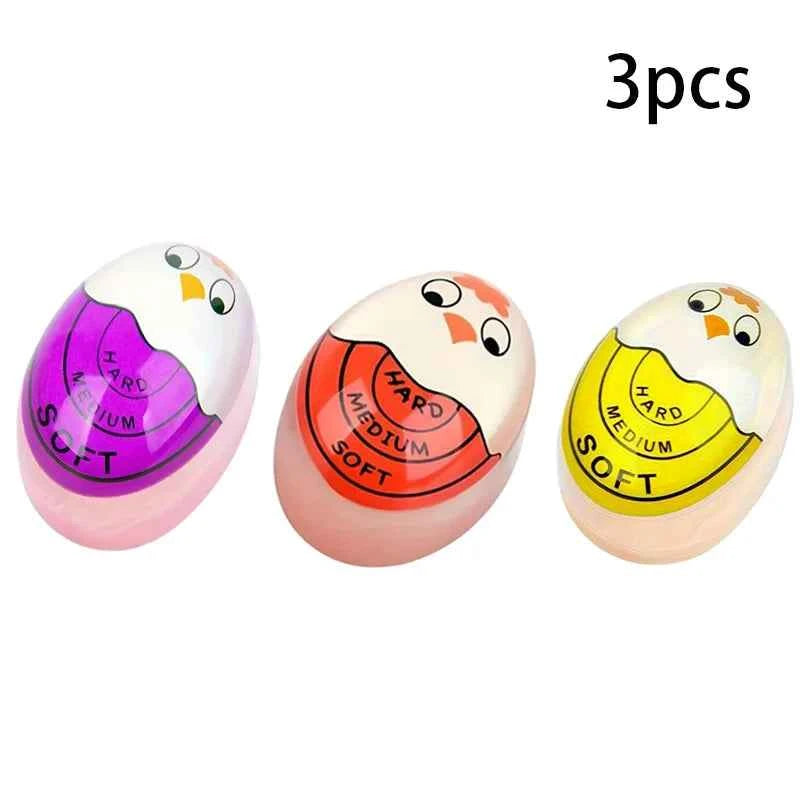 FAIS DU Egg Timer Color Changing Indicator Kitchen Boiled Egg Timer Resin Perfect Boiled Eggs By Temperature Home Kitchen Gadget