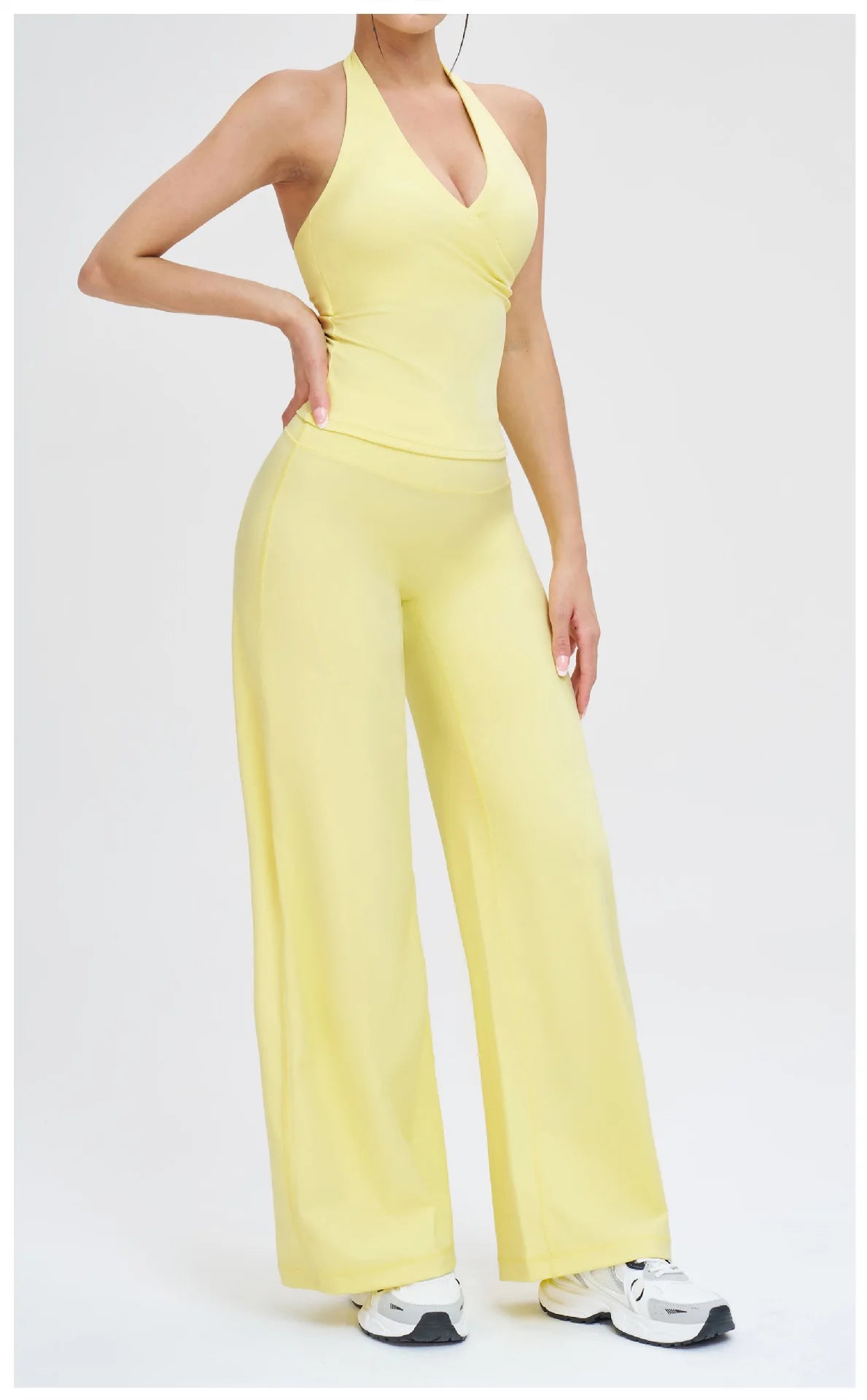 Women’s 2-Piece Yoga Tracksuit — High Waist Leggings & Sports Top