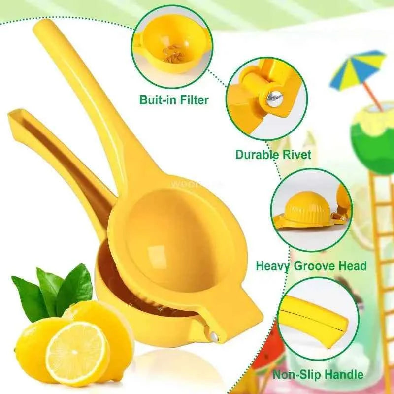 Manual Lemon Clip Creative Kitchen Gadgets Colorful Manual Lemon Juicer Not Easy To Deform Mini Home Portable Lemon Clip