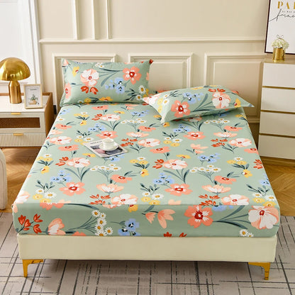 Zebra Stripe Fitted Sheet, Queen, Elastic Band