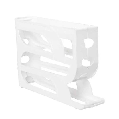 Automatic Roll-out Egg Storage Device Household Refrigerator Storage Box Egg Box Can Hold 30 Eggs High Quality Egg Rack Kitchen