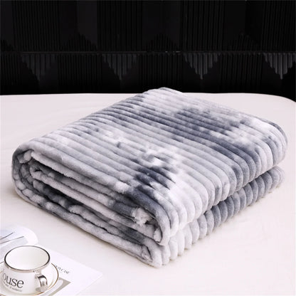 Throw Blanket for Sofa Winter Blanket King Size Home Warm Plaid Comforter Bedspread Bedding Sheet