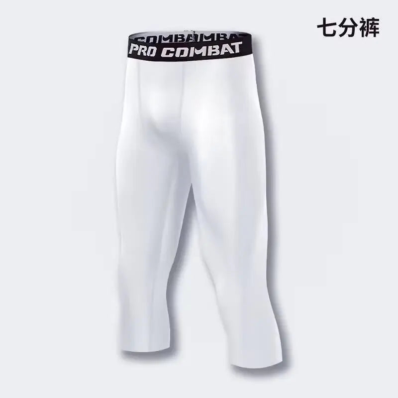 Mens Compression Pants Tights Cool Dry Leggings Sports Baselayer Running Tights Athletic Workout Active Shorts
