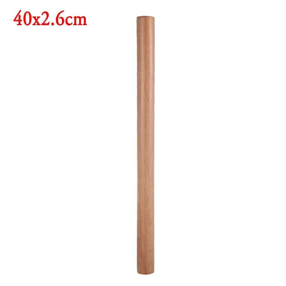 Wooden Rolling Pin Fondant Cake Decoration Dough Roller Cooking Pastry Baking Tool Kitchen Accessories