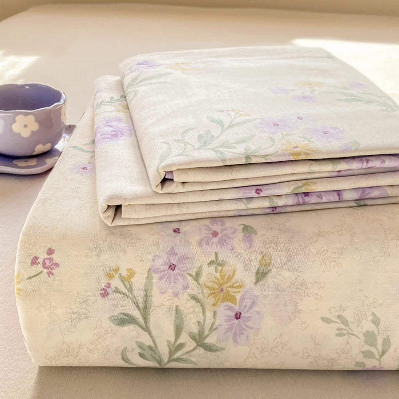 100% Cotton All-Season Flat Sheet, Wrinkle-Resistant