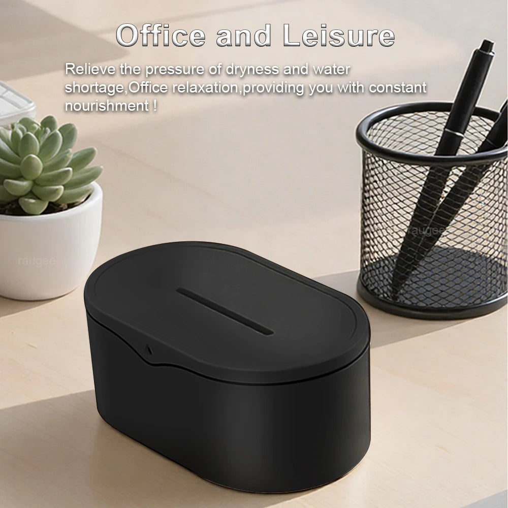 Flame Aroma Humidifier with LED Light, Essential Oil Diffuser