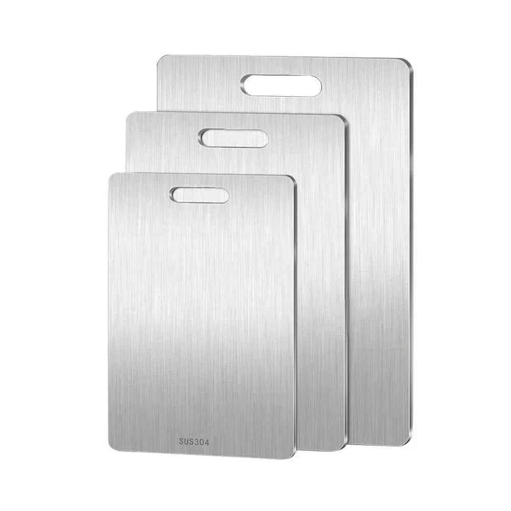316 Thickened Cutting Board Stainless Steel Cut Vegetables Meat Chopping Board Cooking Tools Anti-mold Cutting Boards Mats