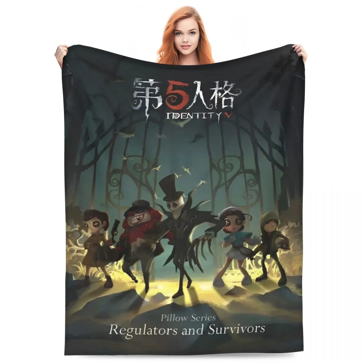 Super Warm Blanket Travel Office Identity V   Bedding Throws Flannel Bedspread For Outdoor Funny Sofa Bed Cover