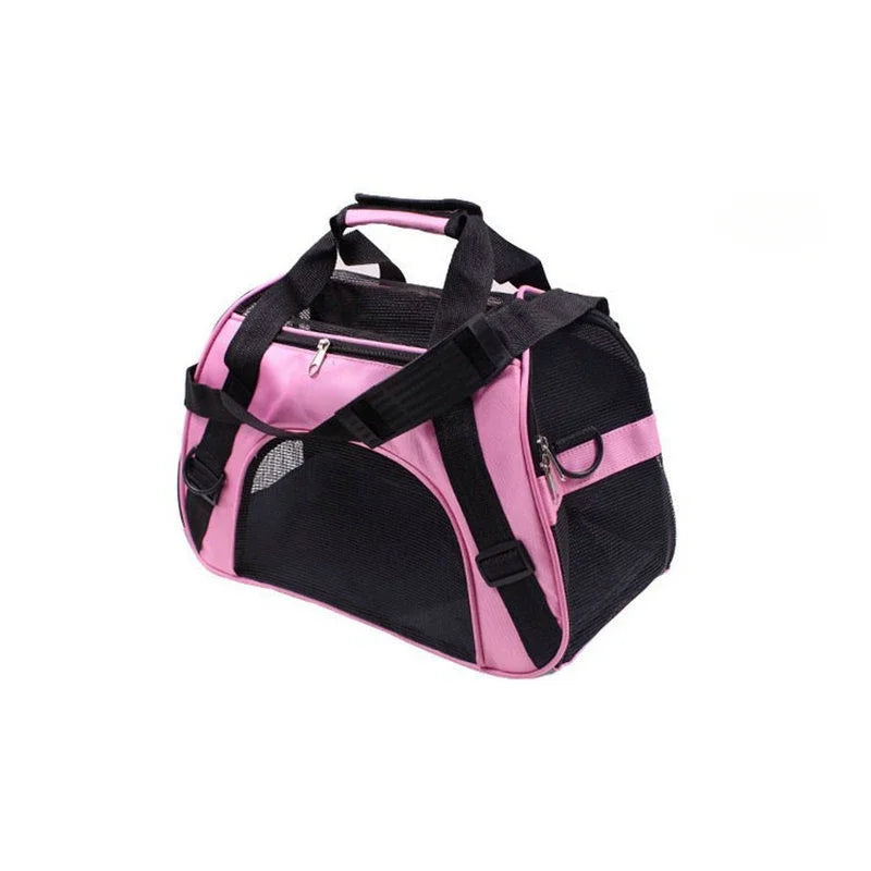 Foldable Mesh Pet Carrier Bag