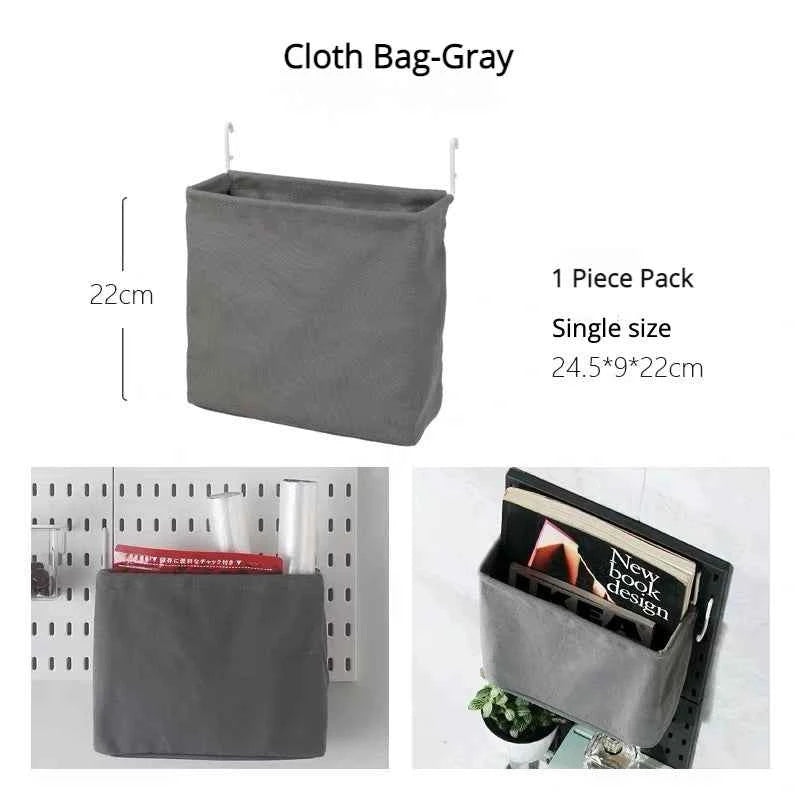 New DIY Pegboard Accessories Hanging Shelf Storage Hooks Wall Organizer No Punching Crafts Organization For Garage Kitchen Room