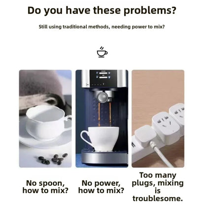 Magnetic Self-Stirring Mug – Portable Mixing Cup for Travel & Car Cup Holders