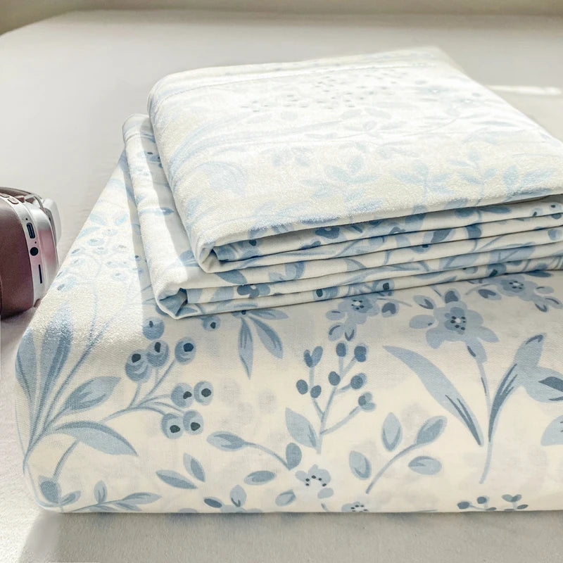 100% Cotton All-Season Flat Sheet, Wrinkle-Resistant