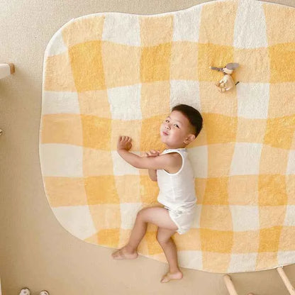 VIKAMA Modern Simple Special-Shaped Carpet Living Room Sofa Coffee Table Cushion Children's Bedroom Soft Carpet Home Decor