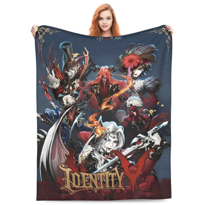 Super Warm Blanket Travel Office Identity V   Bedding Throws Flannel Bedspread For Outdoor Funny Sofa Bed Cover