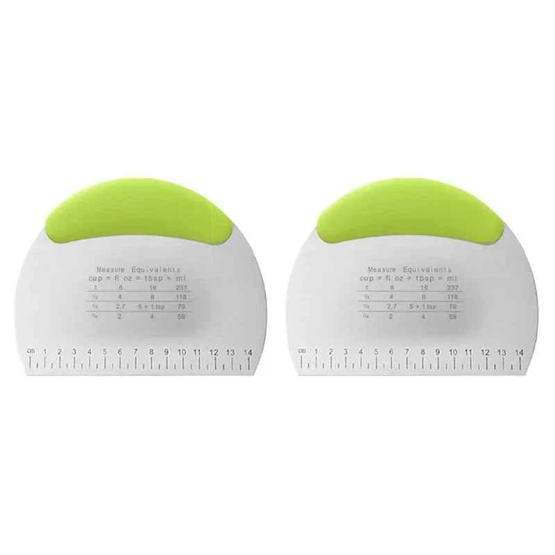 Flour Cutter Stainless steel Bake Scraper Cream Cake Dough Knife Scraper Household Kitchen Baking Tool Large Cutting Knife