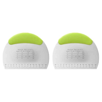 Flour Cutter Stainless steel Bake Scraper Cream Cake Dough Knife Scraper Household Kitchen Baking Tool Large Cutting Knife