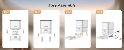 4.5L Smart Automatic Feeder, App Remote Control