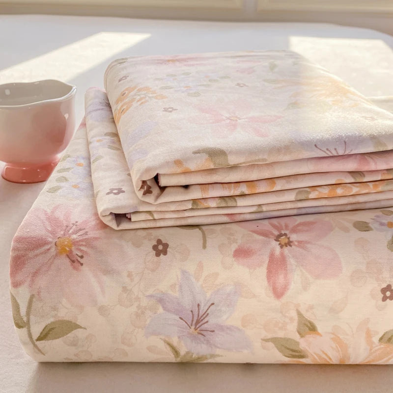 100% Cotton All-Season Flat Sheet, Wrinkle-Resistant