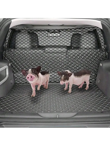Elastic Car Trunk Fence Net for Dog Safety
