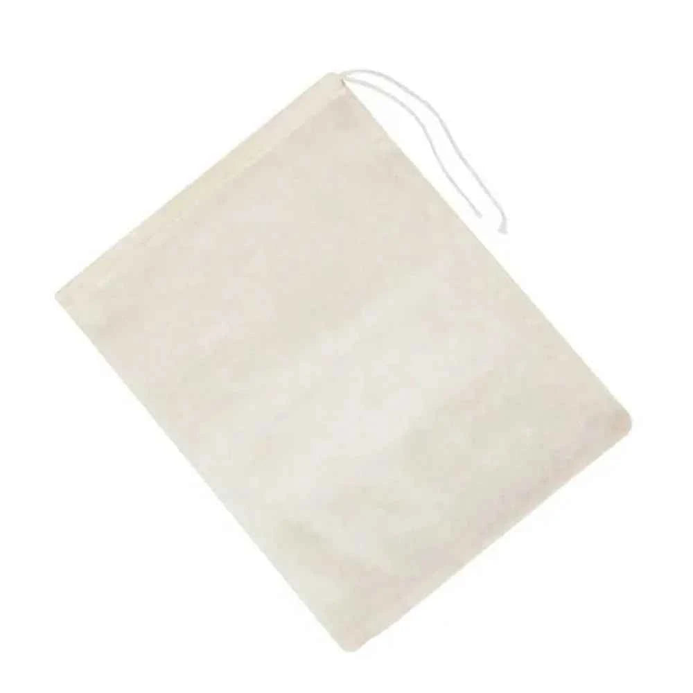 Reusable Cotton Gauze Kitchen Items Tofu Cheese Filter Cloth Butter Milk Coffee Filter Gadgets Dining Bar Home Drawstring Bags